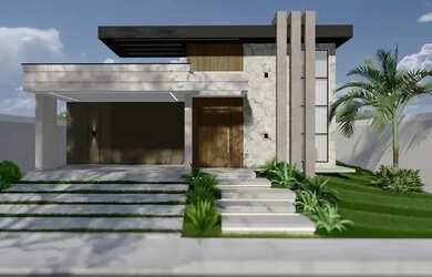 Imagem: A casa em condomínio possui 3 Dormitórios, 4 Banheiros, 2