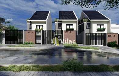 Imagem: A casa possui 2 Dormitórios, 1 Banheiro, 107m² de Área e