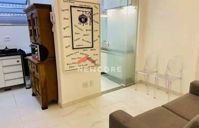 Imagem: O apartamento possui 1 Dormitório, 1 Banheiro, 48m² de Área