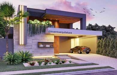 Imagem: A casa em condomínio possui 3 Dormitórios, 5 Banheiros, 4