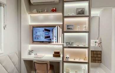 Imagem: O apartamento possui 4 Dormitórios, 4 Banheiros, 4 Vagas na