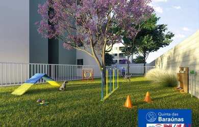 Imagem 8: Quintas das Baraunas. Imóvel novo, 49m² de Área, 1 Vaga na garageme2...