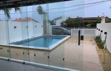 Imagem: A casa em condomínio possui 4 Dormitórios, 5 Banheiros, 150m²