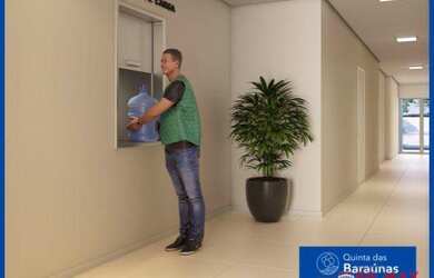 Imagem 14: Quintas das Baraunas. Imóvel novo, 49m² de Área, 1 Vaga na garageme2...