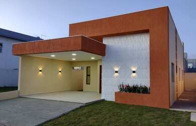 Imagem: A casa em condomínio possui 3 Dormitórios, 2 Banheiros, 2