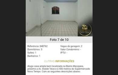 Imagem 5: Casa pra alugar no Mecejana