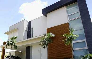 Imagem: A casa em condomínio possui 4 Dormitórios, 5 Banheiros, 2