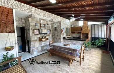 Imagem 4: Casa em Salinas. Piscina, Churrasqueira, Imóvel mobiliadoeAr-condicionado