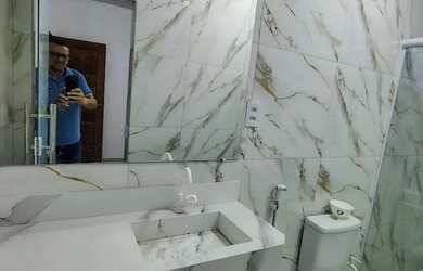 Imagem: O apartamento possui 1 Dormitório, 1 Banheiro, 40m² de Área