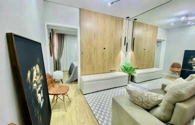 Imagem: O apartamento possui 1 Dormitório, 1 Banheiro, 35m² de Área