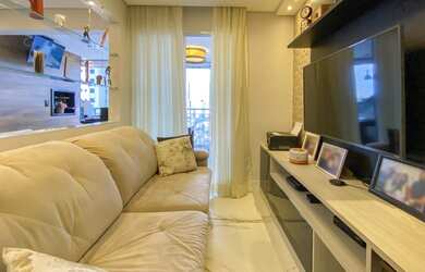 Imagem 4: Apartamento para venda com 81 metros quadrados com 2 quartos em Anália Franco - São Paulo