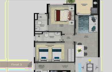 Imagem 2: APARTAMENTO FORTE - PRAIA GRANDE SP