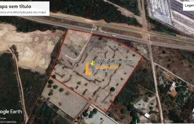 Imagem: O terreno possui 60.000m² de Área e está localizado em Messejana