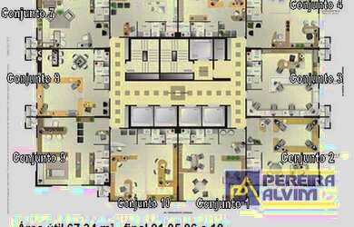 Imagem 4: Times Square Business - Andar/laje corporativa com 10 salas, 20 banheiros,...