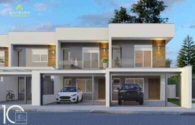 Imagem 2: Belos geminados novos à venda em Estância Velha no bairro Bela Vista....