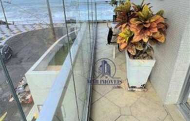 Imagem 3: Apartamento à venda no Guarujá, na praia das Astúrias, Vista Mar, 120...