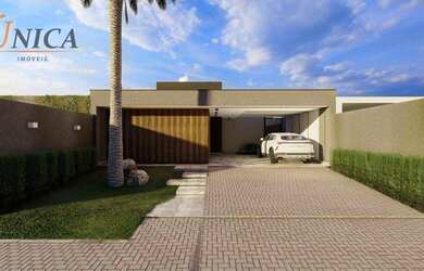 Imagem: A casa em condomínio possui 3 Dormitórios, 4 Banheiros, 4