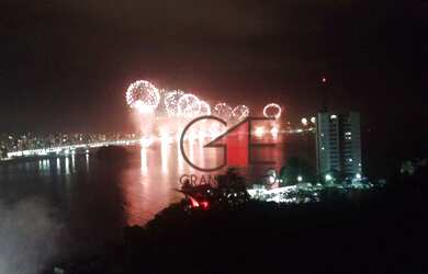 Imagem 14: VISTA TOTAL DA ORLA DE SANTOS E SÃO VICENTE - ILHA PORCHAT