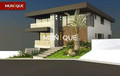 Imagem: A casa em condomínio possui 4 Dormitórios, 5 Banheiros, 4