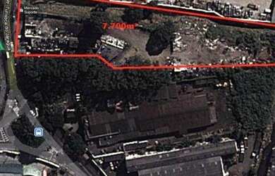 Imagem: O terreno possui 7.700m² de Área e está localizado em Vila