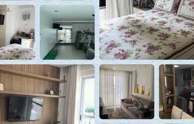 Imagem: O apartamento possui 1 Dormitório, 1 Banheiro, 1 Vaga na garagem