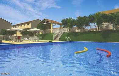 Imagem: A casa em condomínio possui 2 Dormitórios, 1 Banheiro, 1 Vaga