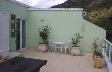 Imagem: O apartamento na cobertura possui 3 Dormitórios, 4 Banheiros