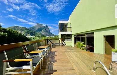 Imagem: O apartamento na cobertura possui 5 Dormitórios, 5 Banheiros