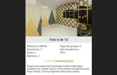 Imagem 9: Casa pra alugar no Mecejana