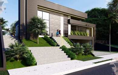 Imagem: A casa em condomínio possui 3 Dormitórios, 5 Banheiros, 4