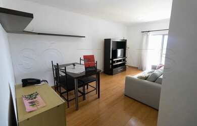 Imagem: O studio possui 2 Dormitórios, 1 Banheiro, 1 Vaga na garagem