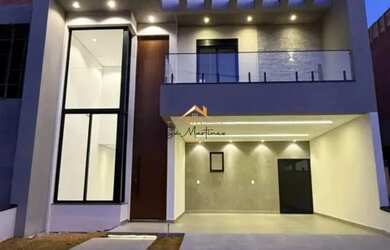 Imagem: A casa em condomínio possui 3 Dormitórios, 3 Banheiros, 4