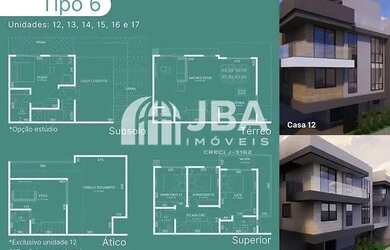 Imagem 10: SOBRADO A VENDA NOVO EM SANTA FELICIDADE