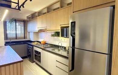 Imagem 4: Edifício Blend. Churrasqueira, Imóvel mobiliado, Ar-condicionadoe85m²...