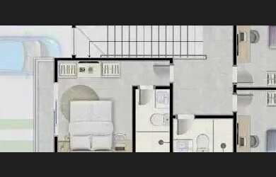 Imagem 7: Casa 3 quartos em Cocal. Piscina, Churrasqueira, Varandae89m² de Área