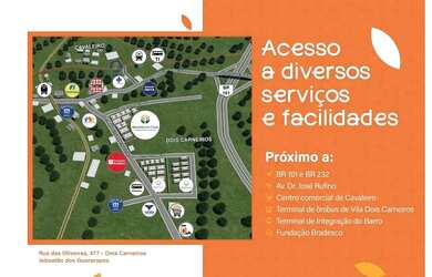 Imagem 4: Imóvel para venda possui 54 metros quadrados com 3 quartos