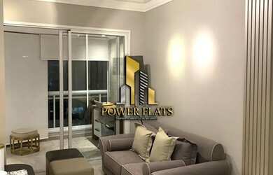 Imagem 11: Flat alto padrão no Mandarim Brooklin 1 dormitório mobiliado com vista...