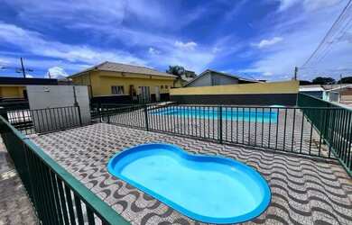 Imagem: A casa em condomínio possui 2 Dormitórios, 1 Banheiro, 2 Vagas