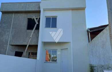 Imagem: A casa possui 2 Dormitórios, 2 Banheiros, 1 Vaga na garagem