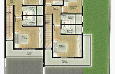 Imagem 4: Belos geminados novos à venda em Estância Velha no bairro Bela Vista....