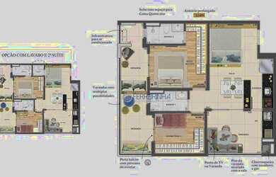 Imagem 4: Apartamento com 3 dormitórios à venda, 93 m² por R$ 1.270.000,00 - Vila Adyana - São José