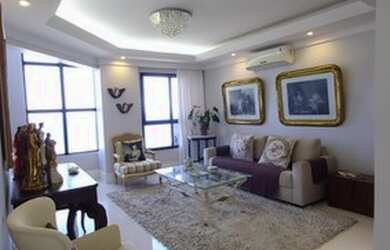 Imagem: O apartamento na cobertura possui 4 Dormitórios, 5 Banheiros