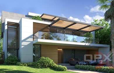 Imagem: A casa em condomínio possui 5 Dormitórios, 5 Banheiros, 3