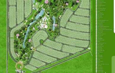 Imagem: O terreno e possui Dormitórios, Suítes, Banheiros, 849-0m²