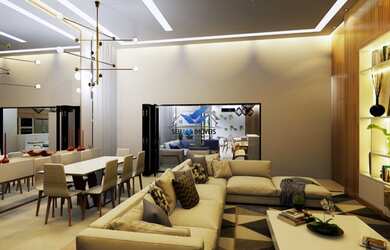 Imagem: A casa em condomínio possui 3 Dormitórios, 5 Banheiros, 4