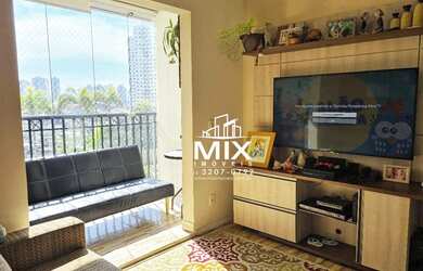 Imagem: O apartamento possui 3 Dormitórios, 2 Banheiros, 1 Vaga na