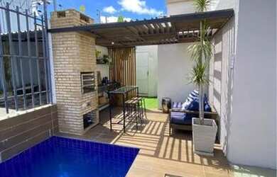 Imagem: A casa possui 3 Dormitórios, 4 Banheiros, 3 Vagas na garagem