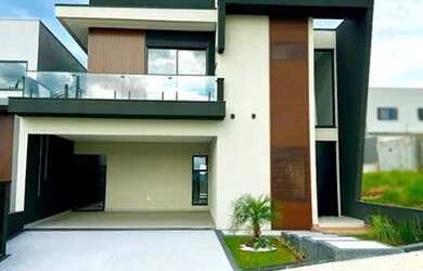 Imagem: A casa em condomínio possui 3 Dormitórios, 5 Banheiros, 4