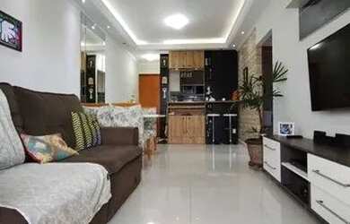 Imagem: O apartamento possui 2 Dormitórios, 2 Banheiros, 2 Vagas na