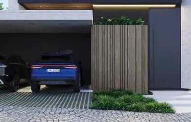 Imagem: A casa possui 3 Dormitórios, 4 Banheiros, 4 Vagas na garagem